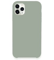 iPhone 11 Pro Max Kılıf Lansman Legant Silikon - Açık Gri
