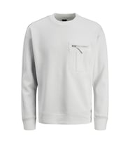 Jack & Jones Erkek Cep Detaylı Sweatshirt - Space (Gri)