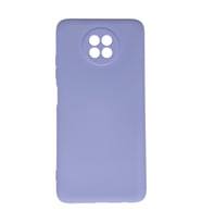 Redmi Note 9 5G Kılıf Nano Içi Kadife Silikon - Lila