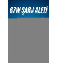 Hızlı Şarj Aleti Adaptörü Kablo Seti 67W Uzun Ömürlü Beyaz