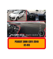 Peugeot 3008 - 5008 2011-2014 Ön Göğüs Panel Torpido Koruma Koruyucu Kılıfı Halısı Yedek