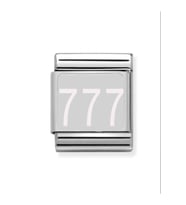 İTALYAN CHARM BİLEKLİK UĞURLU ŞANS SAYILAR SEKANS SAYILAR ÇELİ 1 MM MİNİMAL RENK GARANTİLİ.