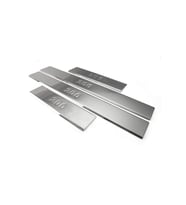 Peugeot 206 Kapı Eşiği 1998 - 2012 Krom 4 Parça Paslanmaz Çelik (Metal)