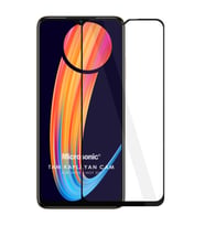 Microsonic Infinix Hot 30i Tam Kaplayan Temperli Cam Ekran Koruyucu Siyah