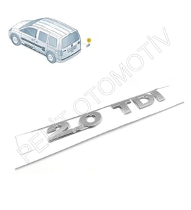 Caddy (2011-2015) Bagaj Kapak 2.0 TDI Yazı 5K0853675Q