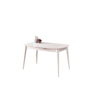 ESSEN MUTFAK MASASI, BEYAZ, 130x80
