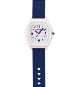Captiva 30 mt Suya Dayanıklı Analog Silikon Kordonlu Çoçuk Kol Saati CP.YN.25.32 (Beyaz)