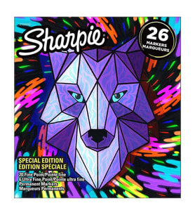 Sharpie Permanent Marker Kalem Fine Uç 26'lı Kutu Kurt