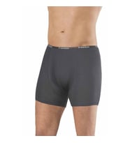 Bambu Düz Renk Erkek Boxer Füme