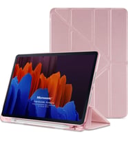 Samsung Galaxy Tab S10 Ultra X920 Kılıf Origami Pencil Rose Gold [Galaxy Tab S10 Ultra X920 ile Uyumlu Kılıf - Rose Gold]
