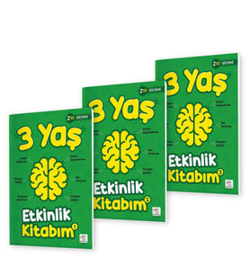3 Yaş Etkinlik Kitabım Seti