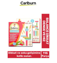 Özel Üretim 115 Parça Oyun Taşı Kartı Zili Tutuculu Set Balance Dikkat Denge Hız Oyunu