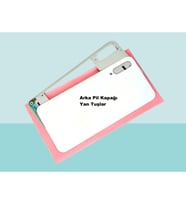 Tkgz - Samsung Galaxy A50S A507 FULL KASA Arka Kapak Batarya Kapağı - BEYAZ