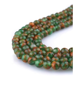 6 MM Yeşil Opal Akik Taşı Dizi - DZ4074-Y
