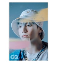 Jungkook Gq Mag Tablo Ahşap Poster Dekoratif Kod3667