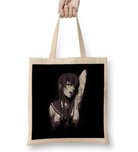 Anime Horror Zombie Slayer Bez Çanta Uzun Saplı