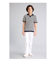 Defacto Straight Fit Beyaz Erkek Çocuk Jean Pantolon B5616A8/WT34
