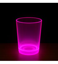 PartyGlow Neon Pembe Bardak 8.5 x 10.5 cm