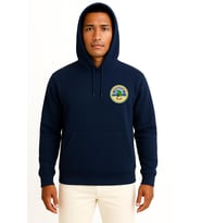 Kapüşonlu Amfibi Deniz Piyade Cep Tasarımlı Unisex Sweatshirt