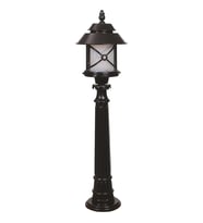 AVONNI BSU-68199-BSY-B Siyah Boyalı Dış Mekan Aydınlatma E27 ABS Polikarbon Cam 26cm