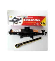Scissor Jack Makaslı Mekanik Kriko 1.5ton Otomatik Kol (Siyah)