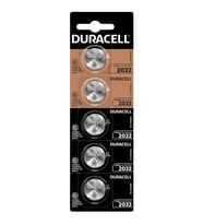 Duracell CR2032 Lityum Düğme Pil (5'li Paket) (Siyah)
