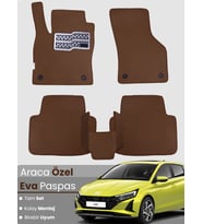 HYUNDAİ i20 (2020-2025) Uyumlu EVA Paspas Tam Set–Araca Özel,Kolay Montaj,Su Geçirmez