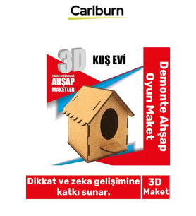 3 Boyut Eğitici Öğretici Zeka Geliştirici Boyanabilir Ebeveyn Çocuk Puzzle Demonte Ahşap Oyun Maket