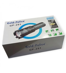 Gold Polıce Gp-291 Güçlü El Feneri 20,000 Lümen