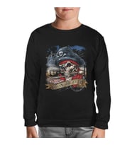 Kurukafa - Korsan Siyah Çocuk Sweatshirt