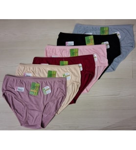 TUTKU ELİT 2409 KADIN BAMBU DÜZ BATO KÜLOT 6 ADET