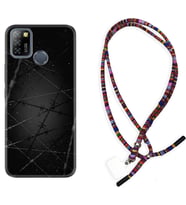 INFINIX Smart 4 5 6 Zero 8 S5 Pro Kılıf Boyun Asklı Rasta Silikon Dikenli Tel 1779
