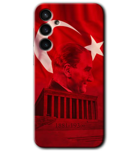 Galaxy S23 FE Kılıf HD Desen Baskılı Arka Kapak - Anıtkabir Atatürk
