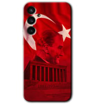 Galaxy S23 FE Kılıf HD Desen Baskılı Arka Kapak - Anıtkabir Atatürk