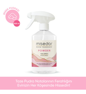 Misedor Powder Oda ve Çamaşır Spreyi 500 ml