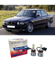 Bmw E34 Led Xenon Kısa Far Ampulü H1 Duo Yeni Seri Beyaz