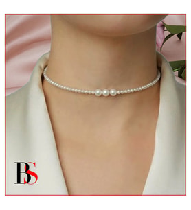 İnci Kadın Choker Kolye