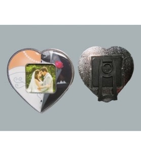 20 Adet Çerçeve gelin damat kalpli magnet pk1 Gelin damat beyaz  uçaklı pk1 Biblo Nikah Şekeri Malz-