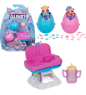 Hatchimals Alive İkiz Mama Sandalyesi Oyun Seti - 20143350