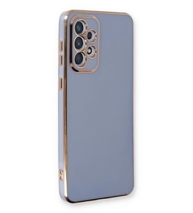 Newface Samsung Galaxy A53 5G Kılıf Volet Silikon - Mavi