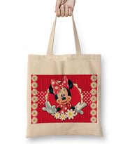 Minnie Mouse 03 Bez Çanta Uzun Saplı
