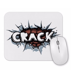 Crack Mouse Pad