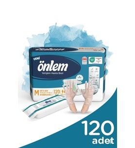 ÖNLEM BEL BANTLI MEDIUM 120 ADET MENDİL VE ELDİVEN HEDİYELİ