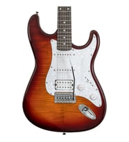 Washburn SDFSB Sonamaster Deluxe Elektro Gitar (Sunburst)  Klasik Sunburst Cila Çok Yönlü Rock Tonları