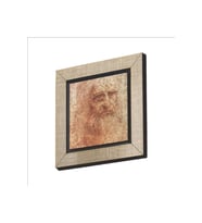 Otoportre Leonardo Da Vinci, 1512 Baskılı Mdf Magnetkrg-142