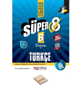 Nitelik 8. Sınıf 2027 LGS Süper B Türkçe Soru Bankası + Telefon Standı
