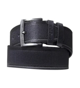TRG POLO Siyah Deri 4,5 cm Erkek Spor Kemer