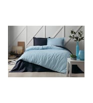 Özdilek Colormix Tek Kişilik Nevresim Takımı Mint-Indigo