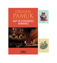 Saf ve Düşünceli Romancı - Orhan Pamuk - Yapı Kredi Yayınları - 9789750836800 - Not Defterli Seti (Renksiz)