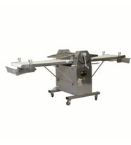 Dirmak DHM 60 CR Hamur Açma Makinası 60 Cm Çalışma Genişliği Bant Hız Kontrollü Krom Gövde 220v/1p/50hz
